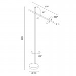GROK Tubs Floor Lamp 25-8102-05-M1