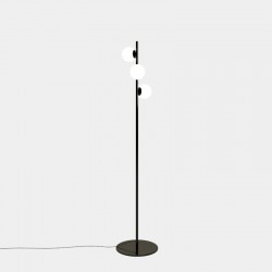 LEDSC4 Perlina Floor Lamp LED 22.9W - Black Finish 25-A076-60-60