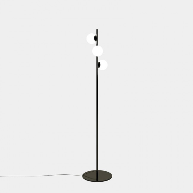 LEDSC4 Perlina Floor Lamp LED 22.9W - Black Finish 25-A076-60-60