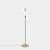 LEDSC4 Perlina Floor Lamp LED 22.9W - Matte Gold Finish 25-A076-DN-DN