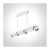 WHITE PENDANT LED 4x10W WW IP20 ADJUSTABLE 230V