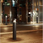 LEDS-C4 CILIN 1000MM LED OUTDOOR BOLLARD LIGHT IN URBAN GREY