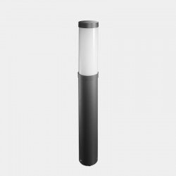 LEDSC4 Lyon Bollard - 21.6W LED, Switchable CCT, ON-OFF, Urban Grey Finish 55-E092-Z5-EH