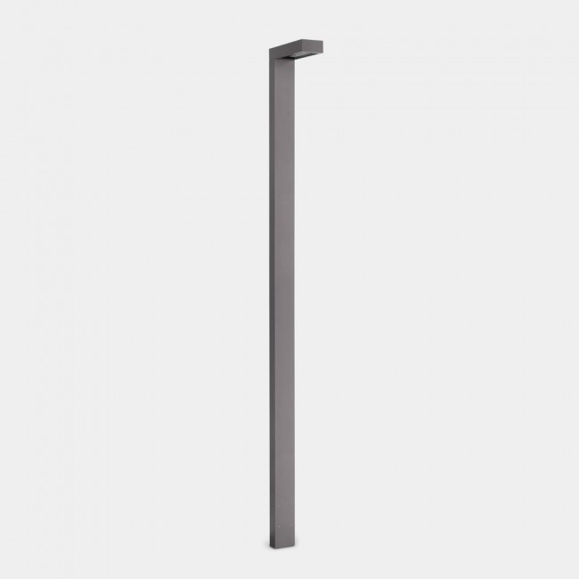 Ele 1 Head Streetlight Grey 2200K H2400mm – 55-E105-34-CW
