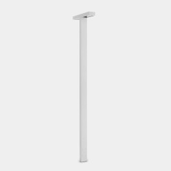 Ele 2 Heads Streetlight White 2200K H2400mm – 55-E106-14-CW