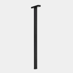 Ele 2 Heads Streetlight Black 2200K H2400mm – 55-E106-60-CW