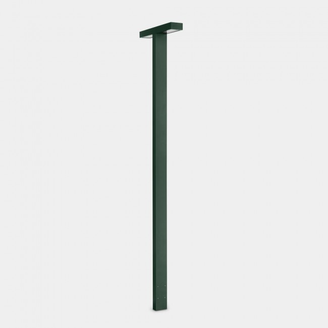 Ele 2 Heads Streetlight Fir Green 2200K H2400mm – 55-E106-E3-CW