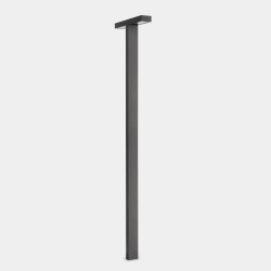 Ele 2 Heads Streetlight Urban Grey 2200K H2400mm – 55-E106-Z5-CW