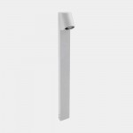 LEDS C4 Eko Inclined Bollard 6.1W 3000K White – 55-E123-14-CL