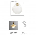 GROK VINTAGE GLASS DIFFUSER 71-4817-F1-F1
