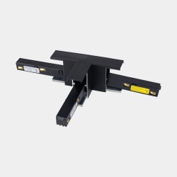 LedsC4 "T" Joint for Surface/Pendant Track Low Voltage Black – 71-A246-60-00