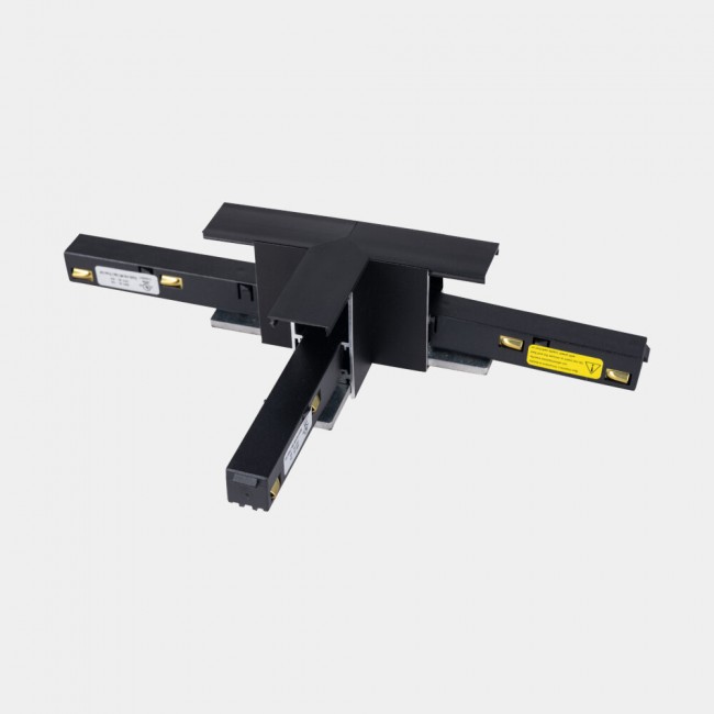 LedsC4 "T" Joint for Surface/Pendant Track Low Voltage Black – 71-A246-60-00
