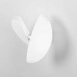 LEDS-C4 DAWN 16W ADJUSTABLE WALL LIGHT, WHITE FINISH, WARM WHITE LIGHT,05-5677-14-M1