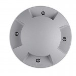 LEDS-C4 XENA SURFACE LED GROUND LIGHT, GREY FINISH, NEUTRAL WHITE LIGHT, 55-9945-34-CM