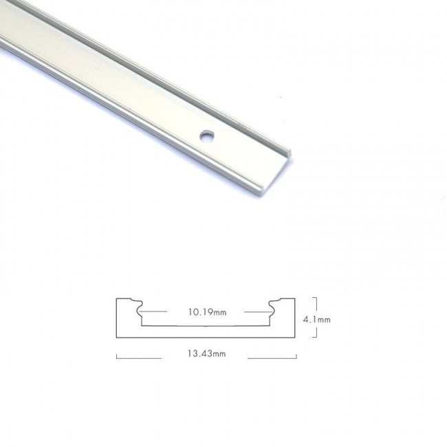 TEUCER 2 METER SURFACE MOUNTED ALUMINIUM EXTRUSION AL-0/2M