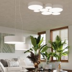 Sollux Pendant lamp ARENA 35 white