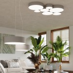 Sollux Pendant lamp ARENA 35 grey
