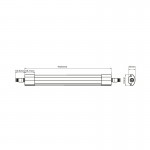 Integral LED AGRI BATTEN FAST FIT IP66