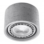 Ceiling lamp BASIC 1 concrete