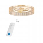 Forlight Bambu ceiling fan with tunable LED light and remote control VE-0035-MAD
