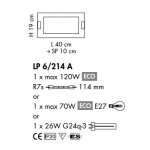 SILLUX Belluno Wall Light LP6/214A