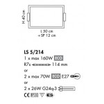 SILLUX Belluno Ceiling Light LS5/214