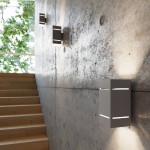 Sollux Wall lamp BLOCCO grey