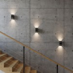 Sollux Wall lamp BLOCCO black