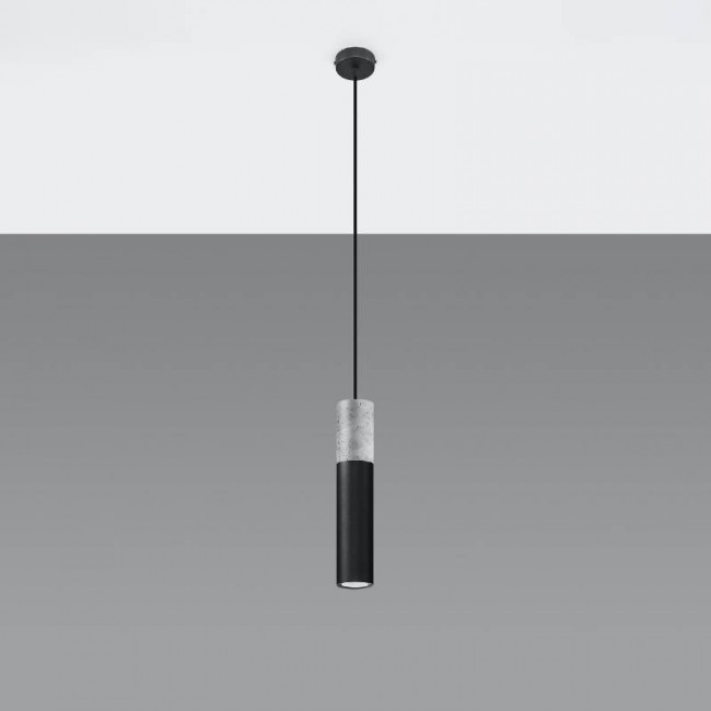 BORGIO 1 black pendant light