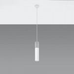 BORGIO 1 white pendant light