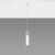 BORGIO 1 white pendant light