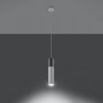 BORGIO 1 white pendant light