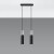 BORGIO 2 black pendant light