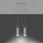 BORGIO 2 white pendant light