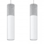 BORGIO 2 white pendant light