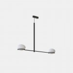LEDSC4 COCO twin pendant light black finish 00-7985-05-M1