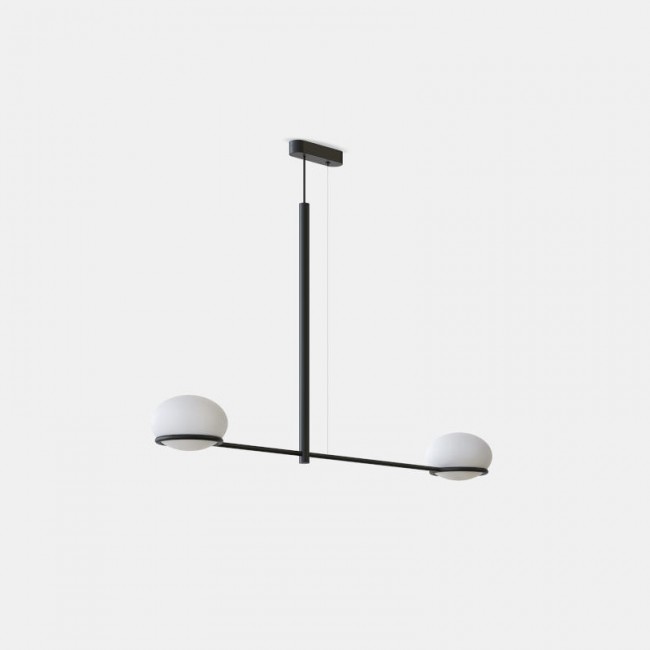 LEDSC4 COCO twin pendant light black finish 00-7985-05-M1