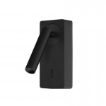 Forlight Colo 3.4W LED wall light black DE-0116-NEG