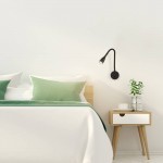 FORLIGHT Crobat bedside reading light black - DE-0268-NEG