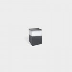 LEDSC4 Cubik LED Bollard 201mm - Urban Grey Finish 10-9938-Z5-EH