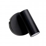 Logos Single LED Wall/Ceiling light black