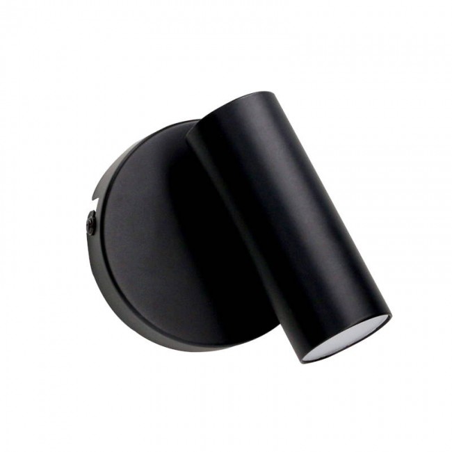 Logos Single LED Wall/Ceiling light black