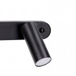 Logos Double LED Wall/Ceiling light black
