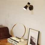 Eufo Single Spotlight - GU10 8W Black Gold DE-0171-NEG