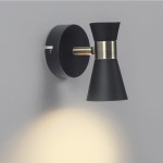 Eufo Single Spotlight - GU10 8W Black Gold DE-0171-NEG
