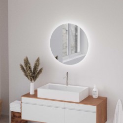 Forlight Lizz Round LED Mirror - 21W LED 4000K ON-OFF DE-0176-ESP