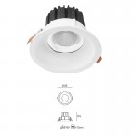 FORLIGHT Dorit Ø166mm LED Downlight - TC-0350-BLA FORLIGHT Dorit Ø166mm LED Downlight - TC-0350-BLA