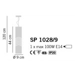 SILLUX Dune Pendant Ceiling Light SP1028/9