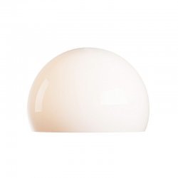 FENDA, ball shaped shade, white, Ø40cm