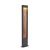 FLATT POLE 100 Outdoor LED floor stand 3000K IP65 anthracite brown